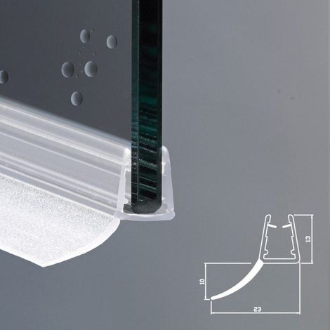 Guarnizione Box Doccia Ricambio Verticale Vetro 6mm 8mm EC-704 (1/3)