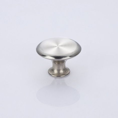 10PCS argent Tiroir de Porte Poignée. 30mm Bouton de Meubles. Unique Trou Rond Boutons de Tiroir. Boutons de Porte. Poignées de Meuble pour Placard Armoire Cuisine. Chambre d'enfant (1/5)