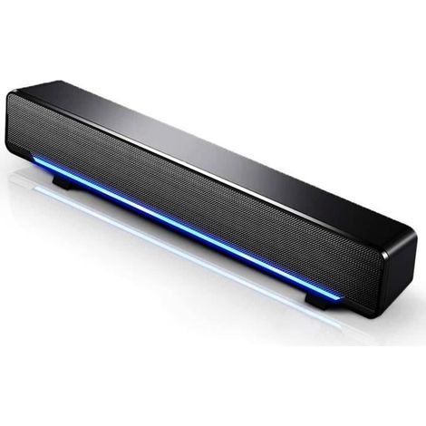 Barre de Son - YYV - Haut-parleurs de Moniteur - Bluetooth - HiFi - Faible Latence