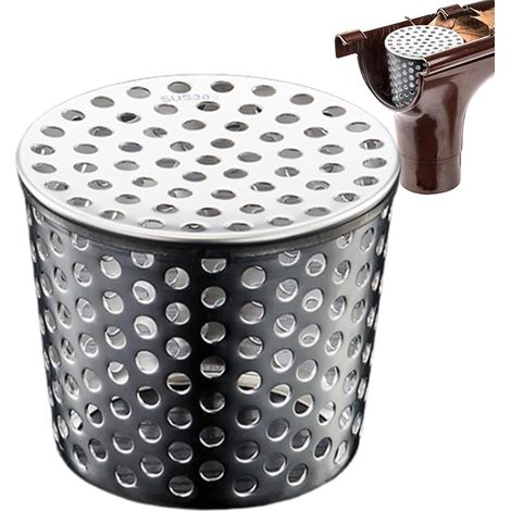 Dachrinnenschutz, Metall-Dachrinnenschutz, Dachrinnensieb, Edelstahl-Dachrinnenfilter, Netz-Dachrinnenfilter, Metall-Siebschutzabdeckungen für Rohre