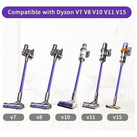 DBBEGK Tube Rallonge pour Dyson V7 V8 V10 V11 V15 Aluminium Baguette Extensible Violet Label (1/3)