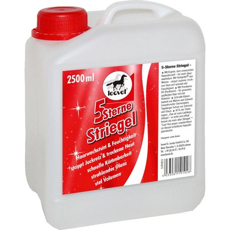 Leovet 5 Sterne Striegel 2500 ml Mähnenstriegel Fellstriegel Permium Striegel