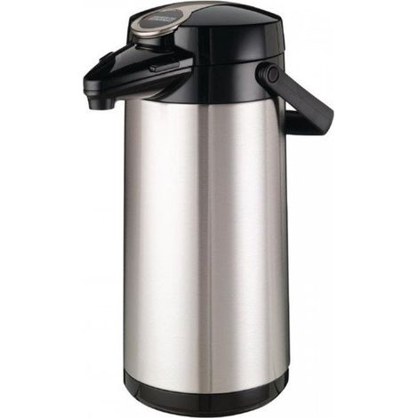 Pichet à pompe inox 2,2 Litres (1/3)