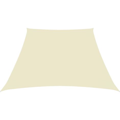 Maison Exclusive - Toldo de vela trapezoidal de tela oxford color