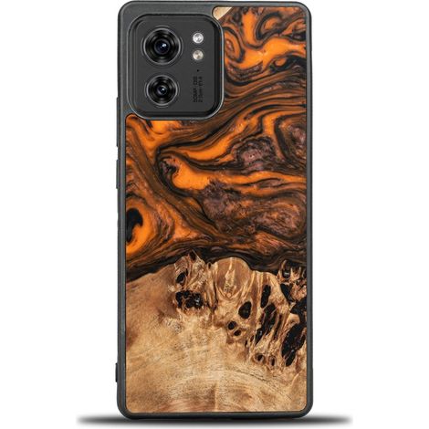 Funda Bewood Unique para Motorola Edge 40 - Naranja (1/2)