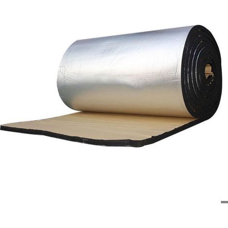 Tapis d'insonorisation 50cm x 100cm x 10mm – Isolation acoustique et thermique ignifuge – Amortissement des vibrations (1/4)