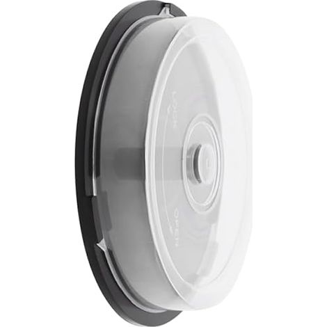 Boîte de Rangement pour CD et Dvd Protège les Rayures Capacité 10 Disques Portable en Pp Robuste pour Bureau et Étagère (1/5)