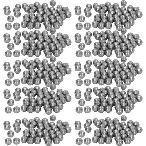 500 billes en acier carbone polies miroir Ø8mm pour roulements accessoires lot de 500 (1/5)