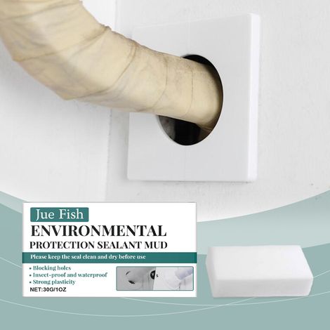 Dichtmasse, wasserdicht, gehärtet, formstabil, wasserabweisend, hochviskos, langlebig und abriebfest – 30 g -- BIEMMEDUE (1/5)