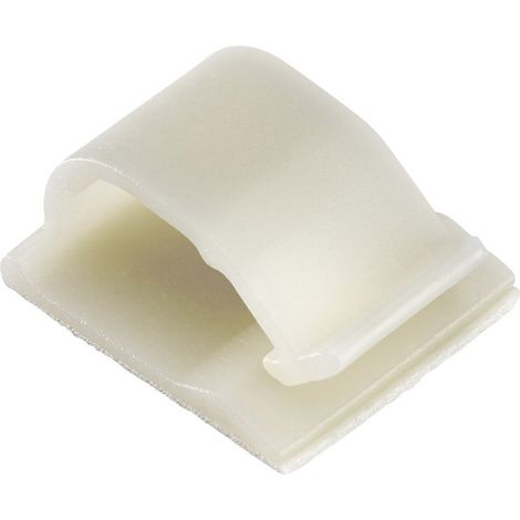 TRU COMPONENTS TC-FC2211203 Befestigungssockel selbstklebend 1593111 Bündel-Ø-Bereich 11.10 mm (max)