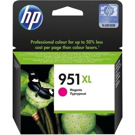 Cartouche imprimante jet d'encre couleur HP 951XL - CN047AE
