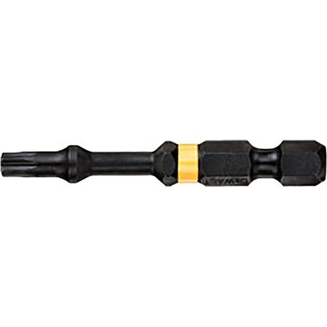 DT7398T - 5 Embouts T30 50mm Torsion Robustes et Durables - Résistance aux Chocs Optimale - Adaptés à une Utilisation avec Visseuse ou Visseuse à Choc