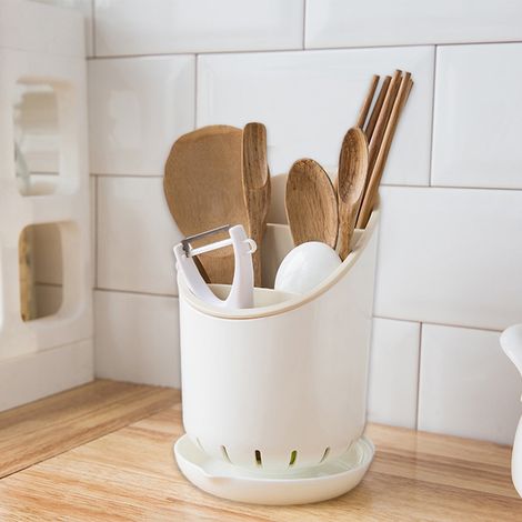 Porte-couteaux de cuisine, égouttoir à couteaux, support pour planches à découper, organisateur de rangement, égouttoir à ustensiles de cuisine (1/5)