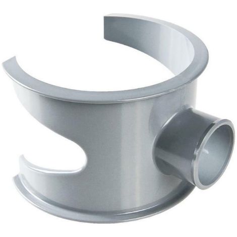 Raccordo a sella mm 100/40 presa d'acqua innesto tubo scarico bagno wc sanitari