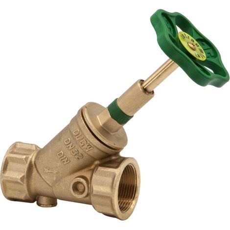 Schlösser Armaturen KFR-VENTIL, MUFFENANSCHLUSS O.ENTL, ST.SP, DN32, IG1 1/4", DVGW (1/3)