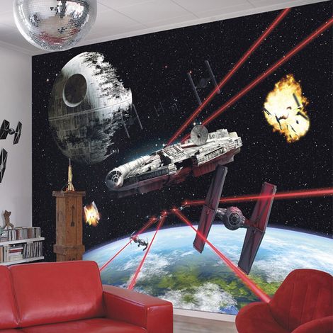 Papier Peint Faucon Millenium Star Wars 254X368 CM (1/3)