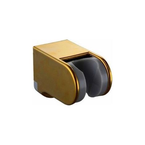 Support de douche ajustable en or brillant (1/2)