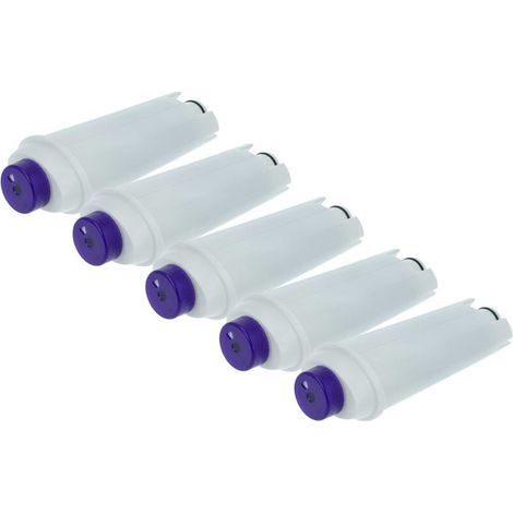 vhbw 5 filtri acqua compatibili con macchine da caffè automatiche e macchine per espresso DeLonghi BCO 410, BCO 420, EC 800. (1/5)