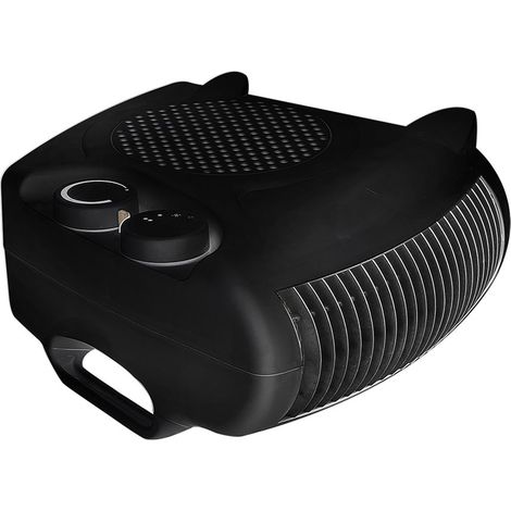 Stufa orizzontale-verticale 1000/2000w küken nera