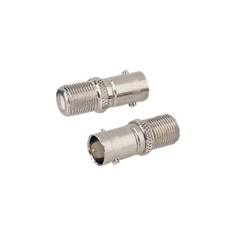 Adaptateur BNC femelle vers F femelle. Electro Dh 19.360 8430552058501