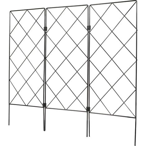 de Plantes Grimpantes Fer Pliable Treillis de Jardin R