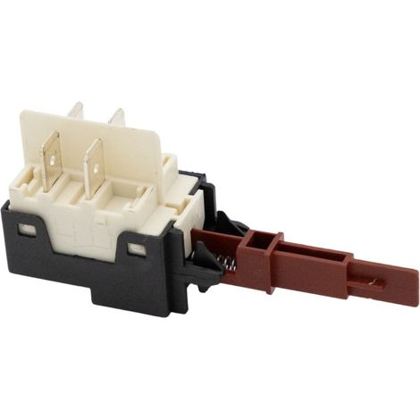 Ersatzteil - Schalter 4 Kontakte -  - ARISTON HOTPOINT, INDESIT, SCHOLTES, SMEG, WHIRLPOOL, BAUKNECHT, IGNIS, GORENJE, 2I MARCHI, ELECTROLUX, IKEA, ESSENTIEL B, CREDA