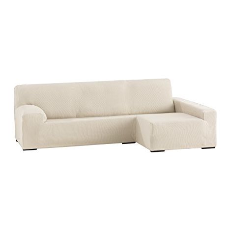 Eysa Italia Ulises Chaise Longue Elastico Destra, Vista Frontale, Ecru, 250-310 cm (1/4)
