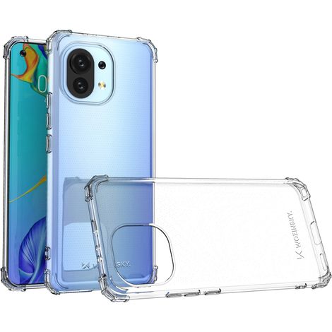 Funda protectora antichoque transparente para Xiaomi Mi 11 (1/5)