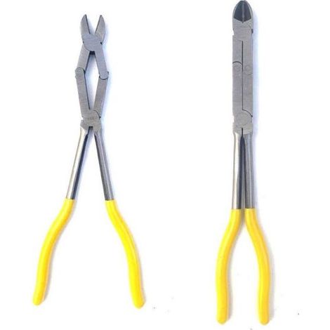 TRONCHESE PINZA DA TAGLIO TRONCHESINA DOPPIO SNODO EXTRA LUNGA 30CM