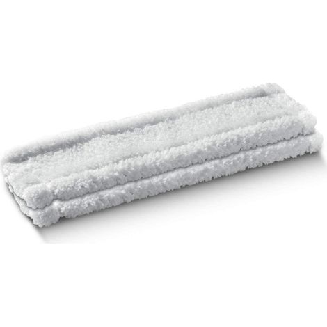 Lot de 2 Bonnettes microfibre pour Nettoyeur Vapeur KARCHER 26331000