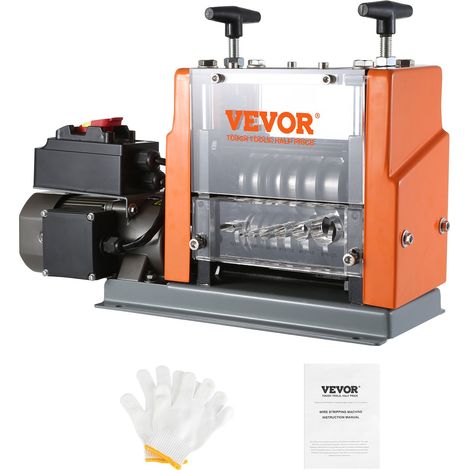 Machine à Dénuder Électrique 1,5-25 mm Dénudeur Câble Auto Motorisé 60 W Dénudeuse Pince à Dénuder Dépouillement Fil Repère Profondeur Visible 6 Canaux Ronds 1 Canal Plat pour Recyclage Cuivre (1/5)