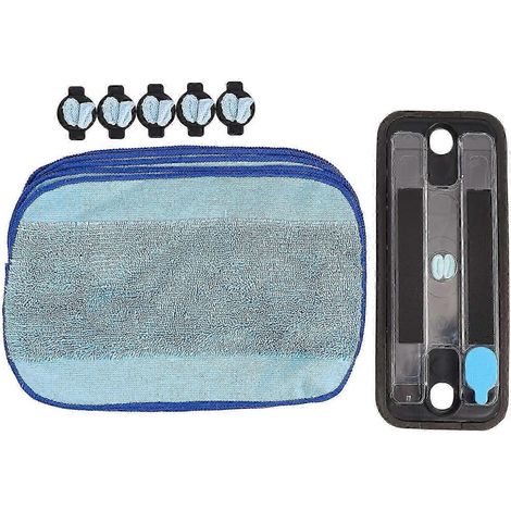 Pièces détachées pour aspirateur iRobot Braava 380t, 380T, 320 Mint, 4200 et 5200 : lingette de nettoyage Pro-Clean, réservoir, capuchon de mèche et serpillière - JXLGV (1/5)