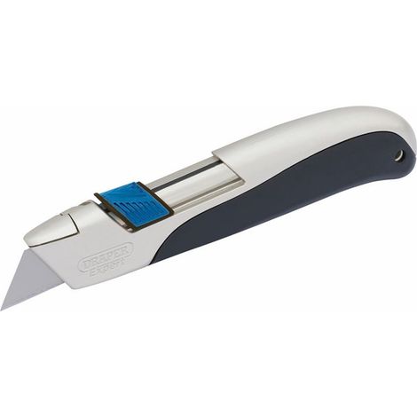 Draper Soft Grip Trimming Knife with 'Safe Blade Retractor' Feature (82833) (1/2)