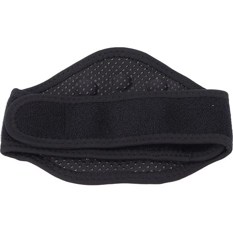 Tour de cou respirant et chaud, protection cervicale élastique douce avec fermeture auto-agrippante pour hommes et femmes (1/5)