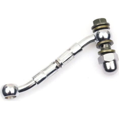 Rallonge de Tuyau de Frein, Pièces de Rechange Hydrauliques Universelles de Connecteur D'extension de Tuyau de Frein de Moto pour la Modification de Moto (1/5)