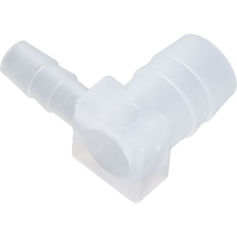 10 Stück pro Set zu verkaufen: 90-Grad-Pagoden-Winkelstück aus lebensmittelechtem, transparentem Kunststoff, 12 x 6 mm. (1/5)