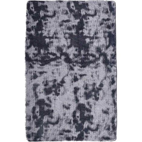 Maison Exclusive - Tapis Shaggy à poils longs NAVARRA gris foncé 130x200 cm