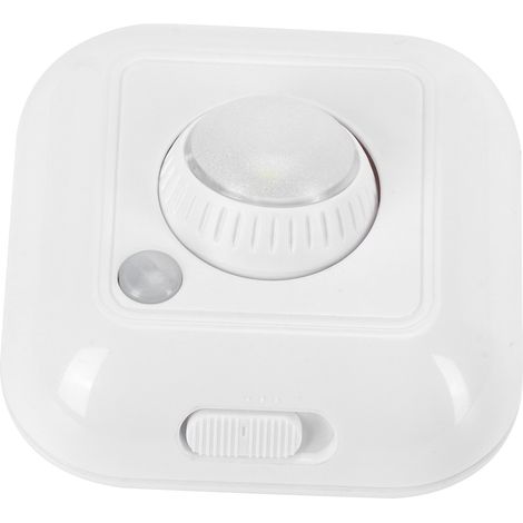 LED-Schrankleuchte mit 3 einstellbaren Helligkeitsstufen, PIR-Bewegungsmelder und Infrarot-Nachtlicht mit manueller Aktivierung (1/5)