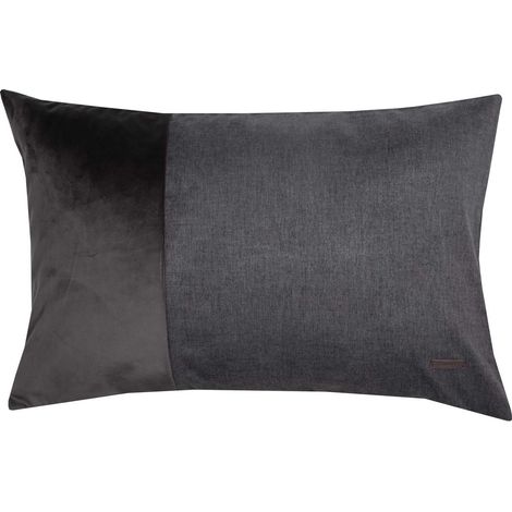 ESPRIT Fodera per cuscino decorativo HARP - 1 pezzo 40x60 cm, antracite