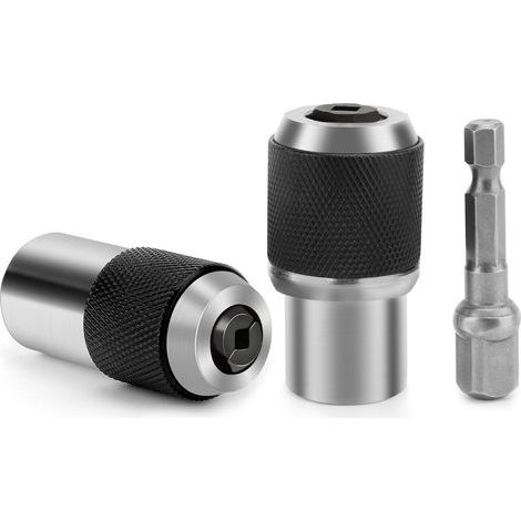 Lot de 3 douilles de robinet, extracteur de robinet réglable avec adaptateur, utilisation avec clé carrée 3/8, convient pour robinets, alésoirs, extracteurs de vis (1/5)