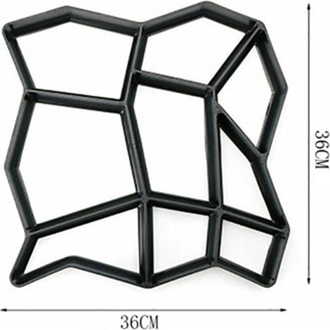 Moules et coffrages pour béton, moules pour allées piétonnes, dalles de pavage, pavés extérieurs, moules en ciment pour terrasse, pelouse et jardin.