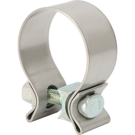 Collier de serrage universel pour échappement, étanche, inoxydable, haute résistance, pour collecteur et tube catalytique, 2 pouces, lot de 2 (1/5)