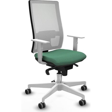 Piqueras et Crespo Silla de Oficina Vert Émeraude Ergonomique (1/3)