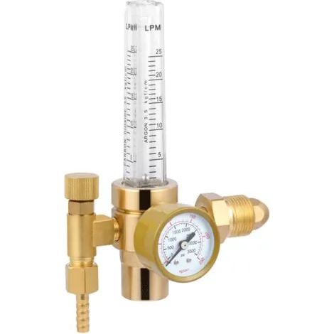 Régulateur de débit de gaz argon MIG/TIG 0-25 l/min CGA-580 pour machines à souder TIG, accessoires pour le soudage du cuivre. (1/3)