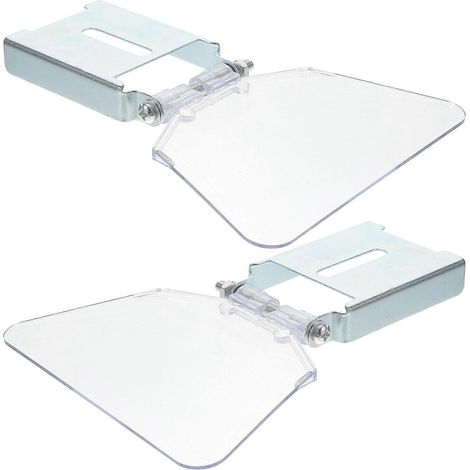 1 paire de protections de rechange pour meuleuse d'établi, protection anti-poussière pour meuleuse. (1/5)
