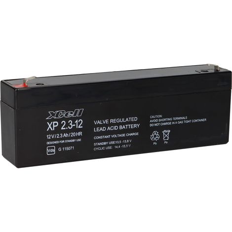 XCell Bleiakku XP2,3-12 12V 2,3Ah Pb (1/5)