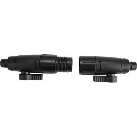 Soupape De Tuyau - Adaptateur Connecteur Dégagement Rapide - Pour Aquarium Eau Douce Et Eau Salée - 12 mm À 16 mm - 1 Pièce (1/4)
