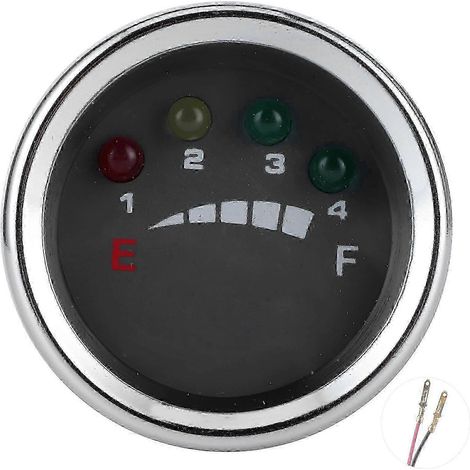 Indicateur de batterie LED précis pour bateau électrique solaire, voiturette de golf, VTT, chariot élévateur 36V 2025 (1/4)