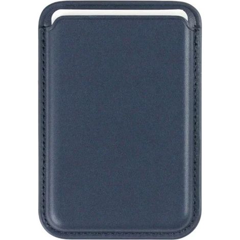 Coque en cuir magnétique luxueuse pour iPhone, accessoire téléphonique avec porte-cartes (1/5)