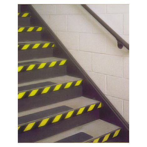Ruban de Signalisation Noir, Jaune 3M 5702, 102mm x 33m x 0.14mm ( Prix pour 1 )